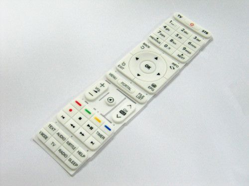 硅胶彩色字遥控器按键